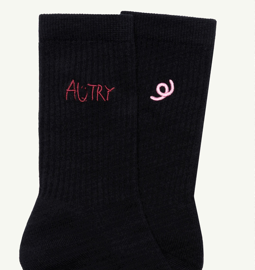 CHAUSSETTES 'CHANGBIN X AUTRY' NOIRES UNISEX