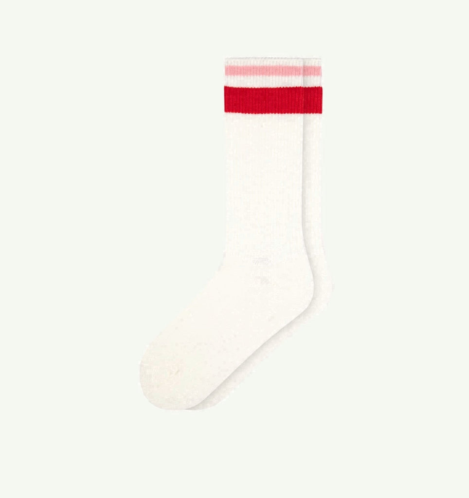 CHAUSSETTES AVEC LOGO ET RAYURES UNISEX