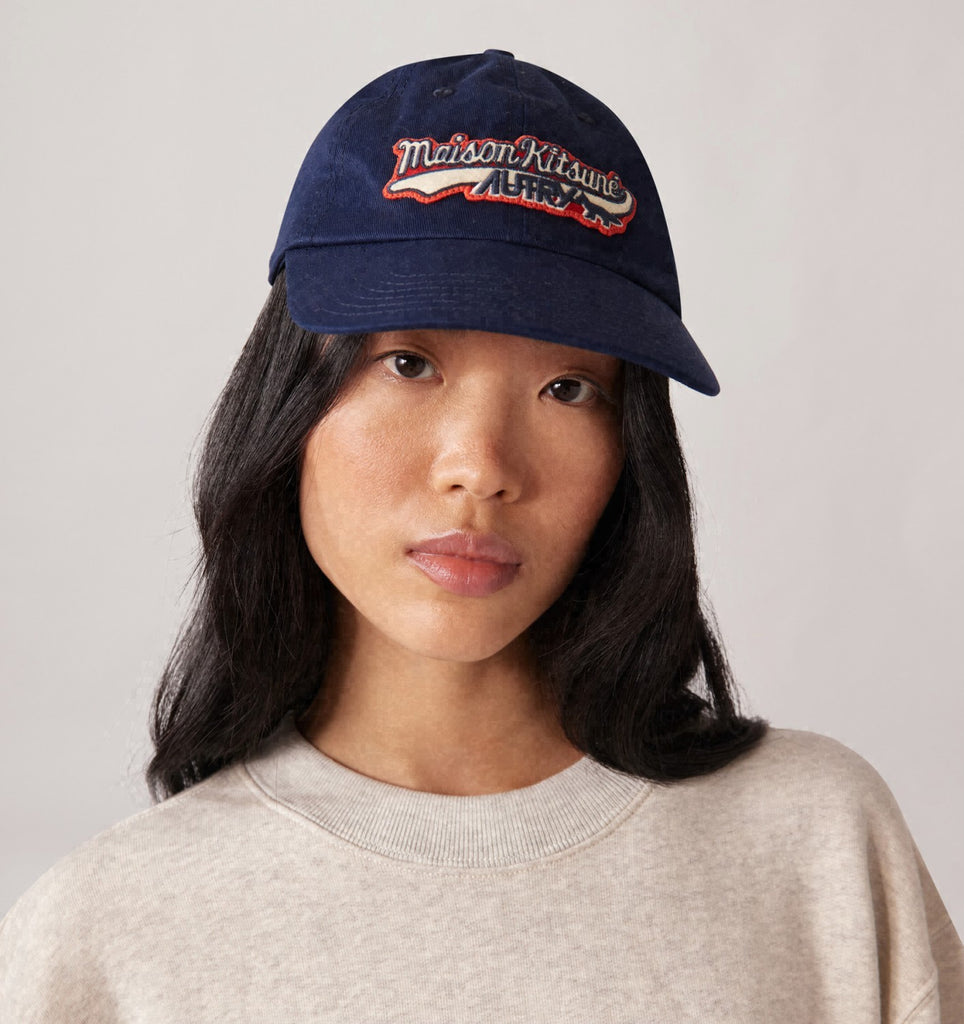 CHAPEAU BASEBALL AVEC LOGO AUTRY 'MAISON KITSUNÉ' UNISEX