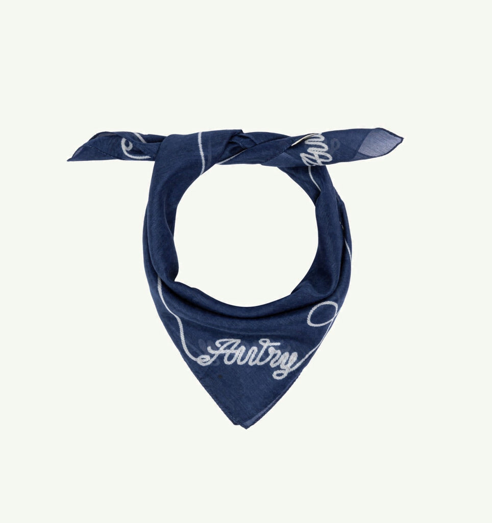 FOULARD EN COTON ET SOIE UNISEX