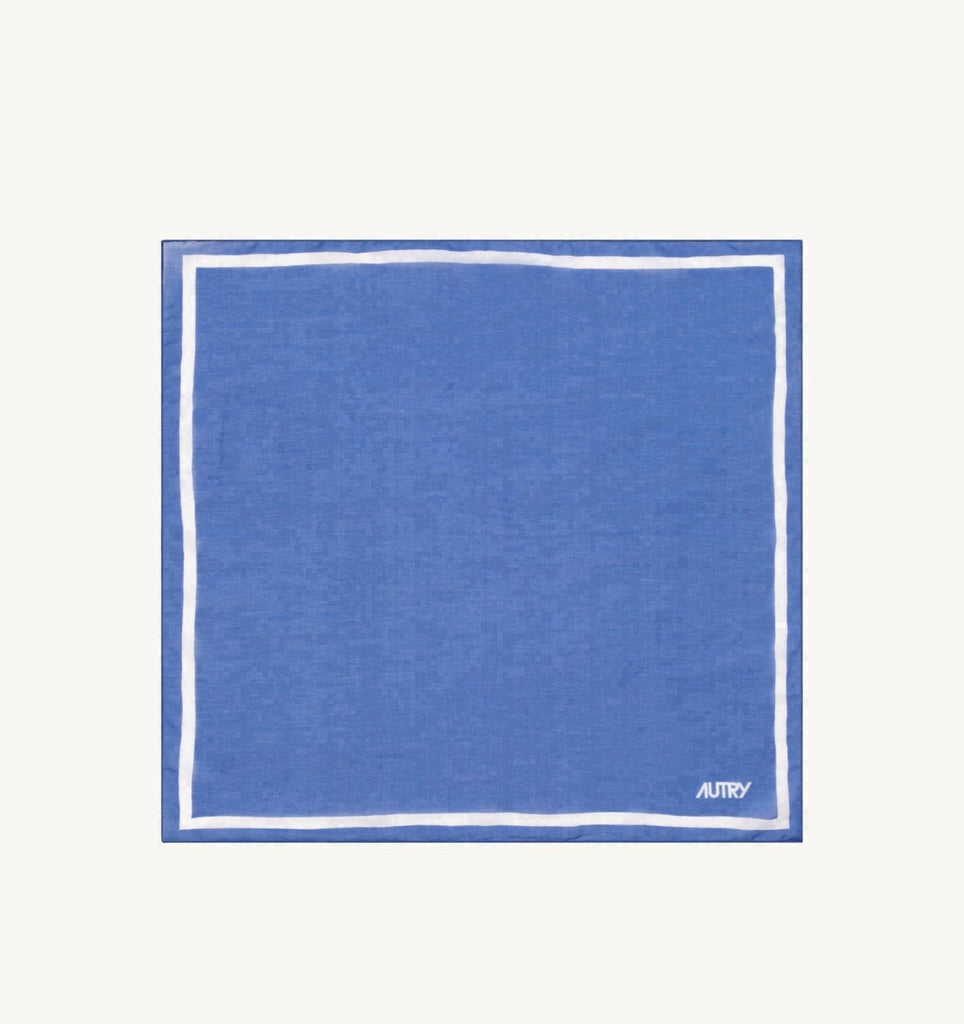 FOULARD EN COTON ET SOIE UNISEX