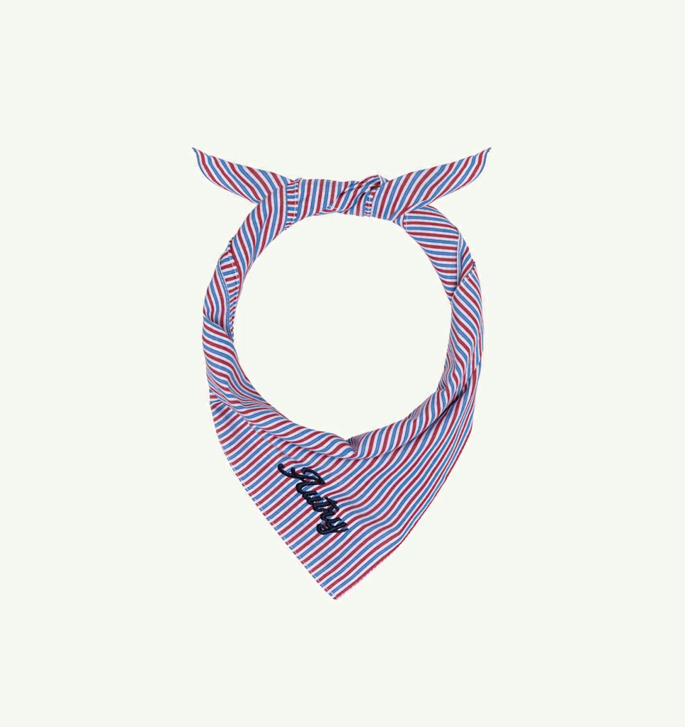 FOULARD EN COTON ET SOIE UNISEX