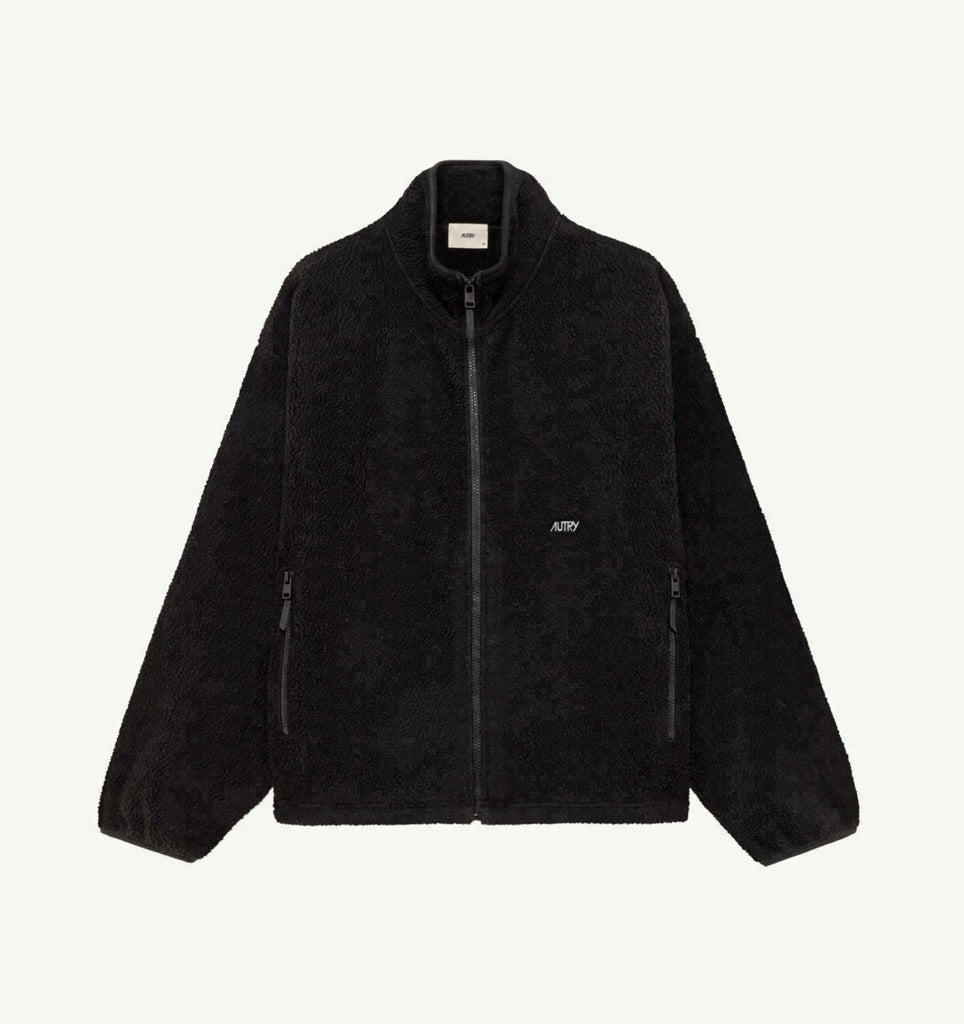VESTE À FERMETURE ÉCLAIR INTÉGRALE EN POLAIRE UNISEX
