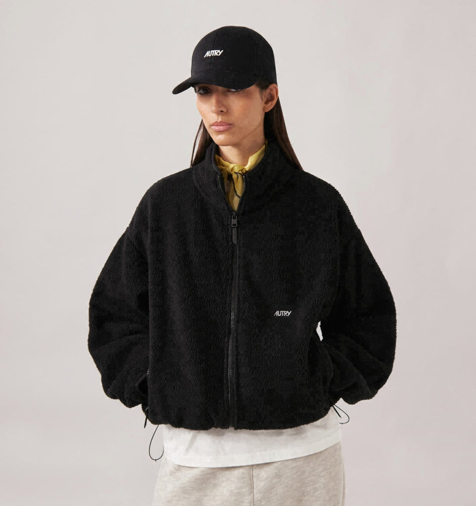 VESTE À FERMETURE ÉCLAIR INTÉGRALE EN POLAIRE UNISEX
