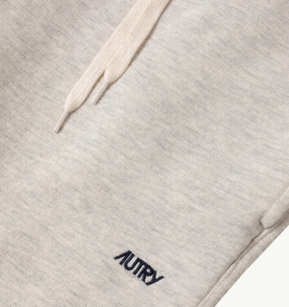 PANTALON EN COTON AVEC LOGO BRODÉ FEMME