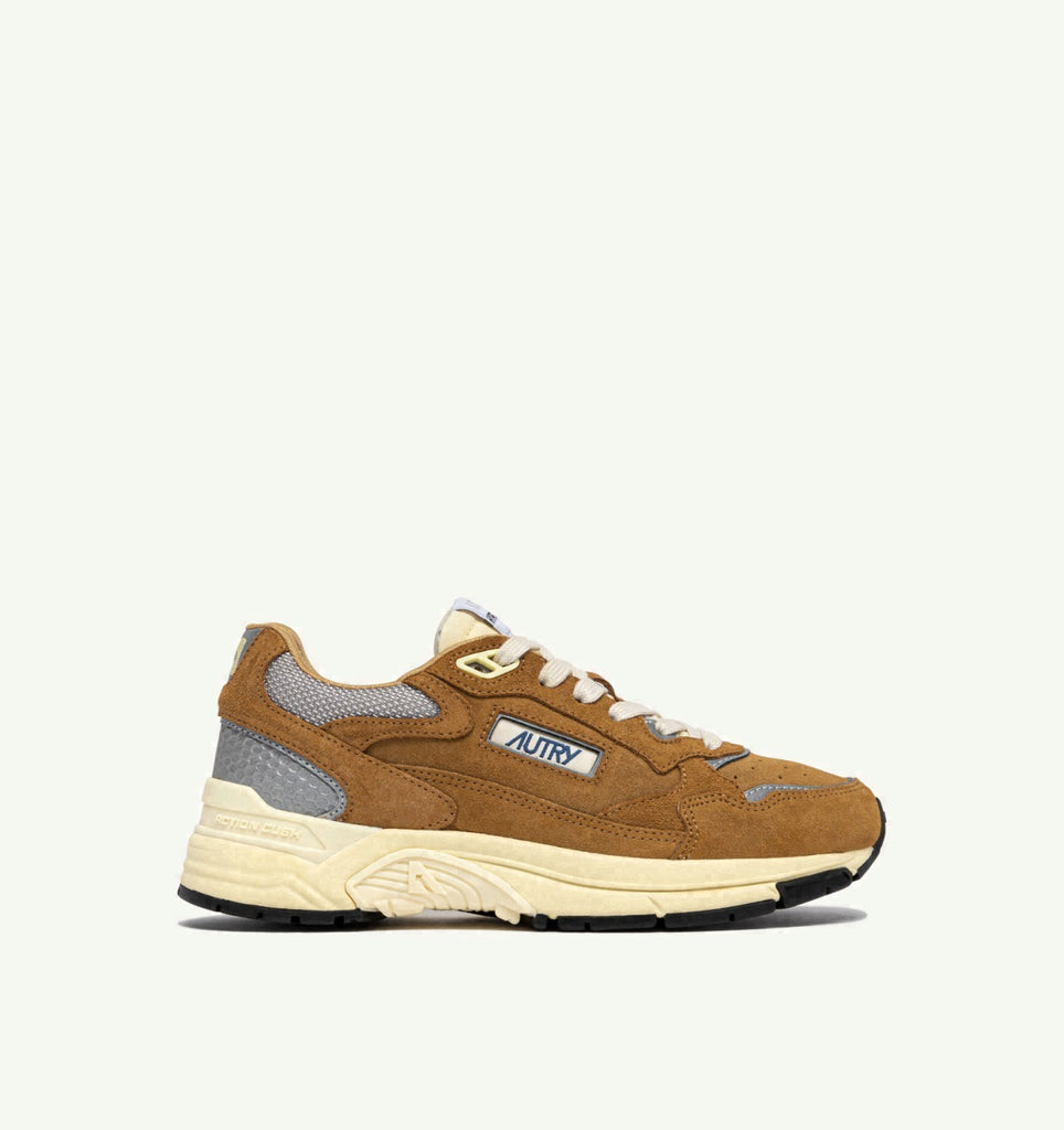 HYPERWAY EN MESH EN DAIM COPPER E ARGENT