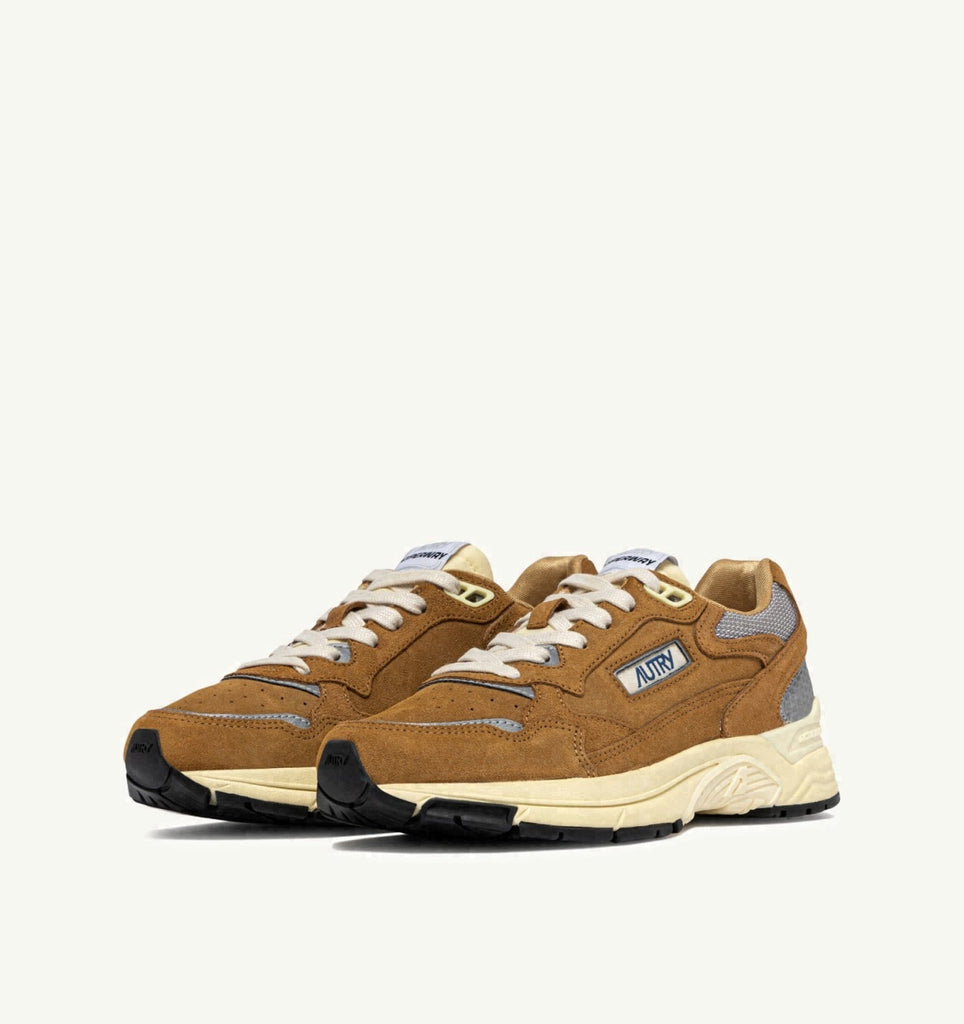 HYPERWAY EN MESH EN DAIM COPPER E ARGENT