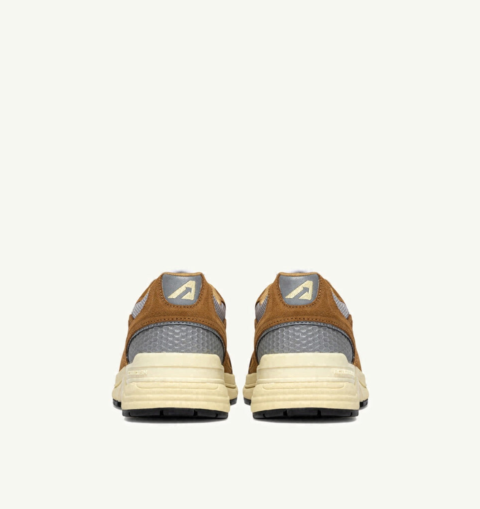 HYPERWAY EN MESH EN DAIM COPPER E ARGENT