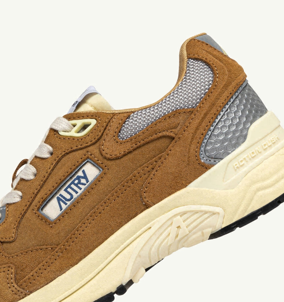 HYPERWAY EN MESH EN DAIM COPPER E ARGENT