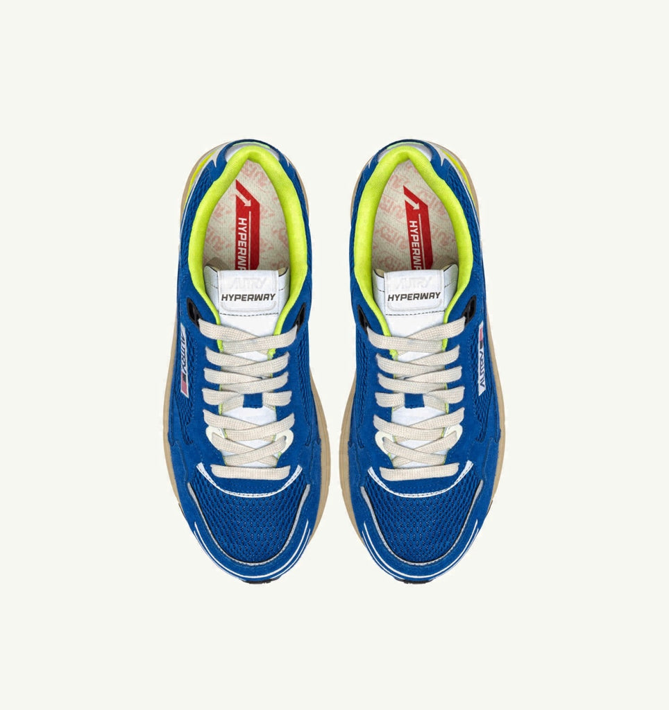 HYPERWAY EN MESH ET DAIM PRINCESS BLUE ET VANILLA ICE