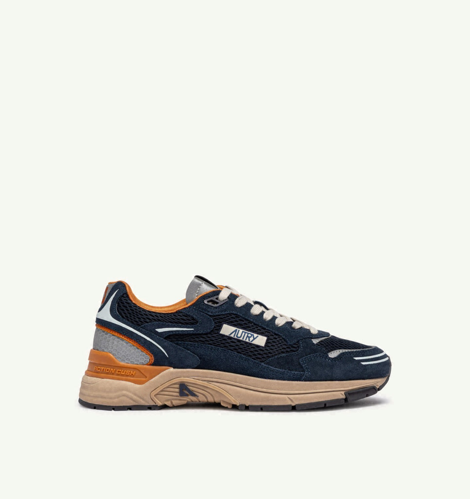 HYPERWAY EN DAIM ET MESH MIDNIGHT ET TOMATO CREAM
