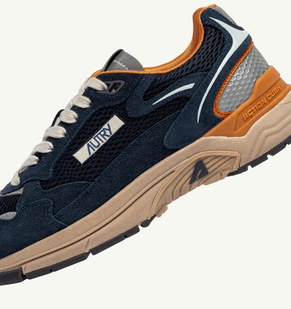 HYPERWAY EN DAIM ET MESH MIDNIGHT ET TOMATO CREAM