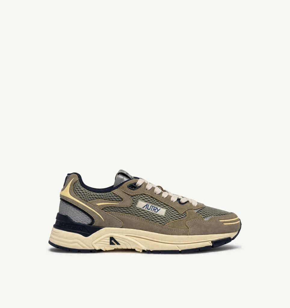 HYPERWAY EN DAIM ET MESH SILVER SAGE ET SPA BLUE