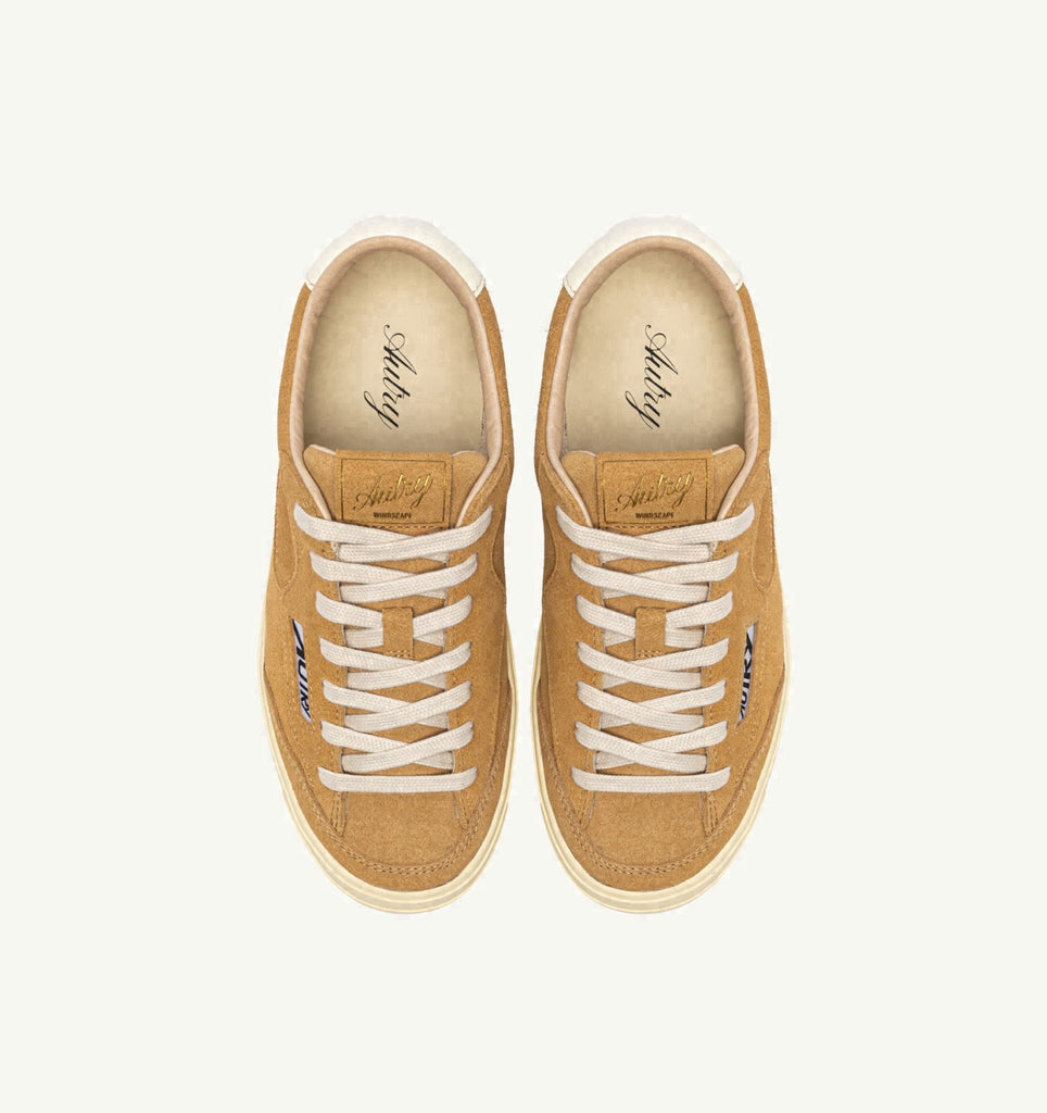 WINDSCAPE LOW EN DAIM CUIVRE ET MARSHMALLOW
