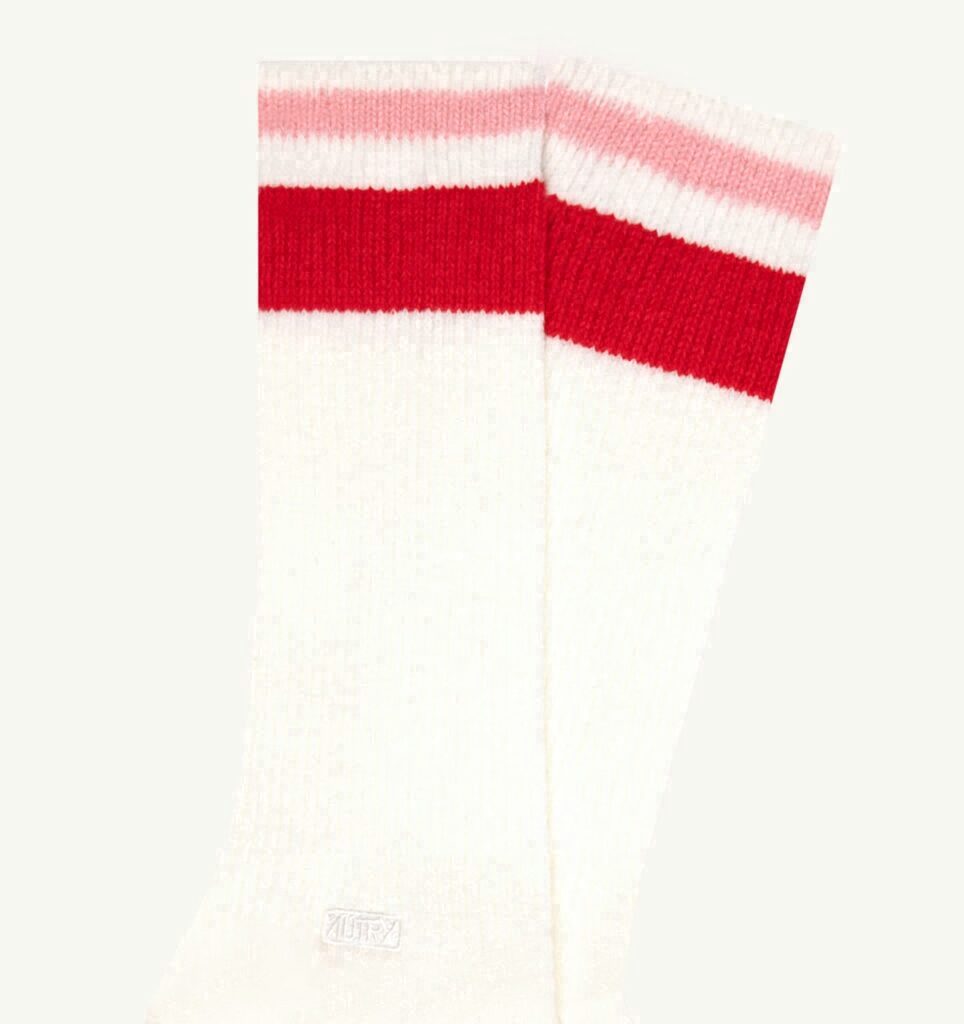 CHAUSSETTES AVEC LOGO ET RAYURES UNISEX