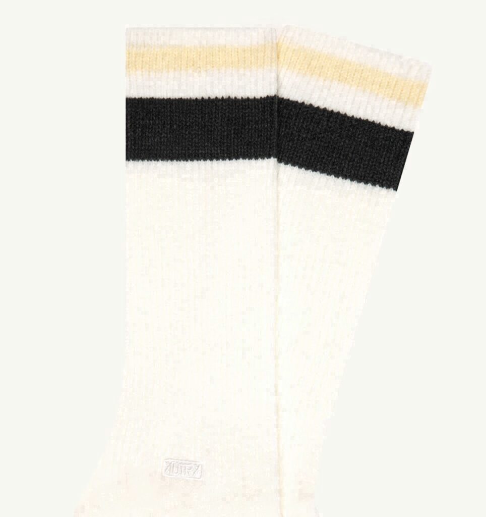 CHAUSSETTES AVEC LOGO ET RAYURES UNISEX