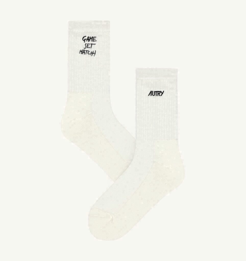 CHAUSSETTES 'GAME SET MATCH!' UNISEX