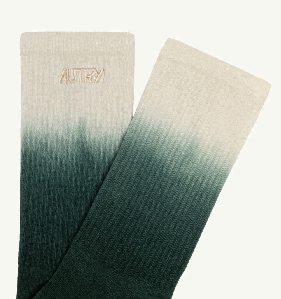 CHAUSSETTES TIE-DYE AVEC LOGO BRODÉ UNISEX