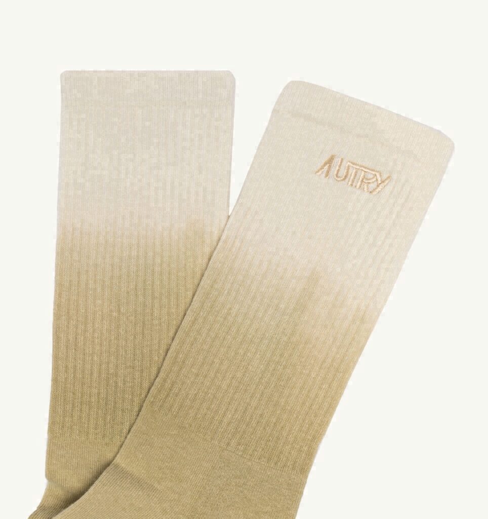 CHAUSSETTES TIE-DYE AVEC LOGO BRODÉ UNISEX