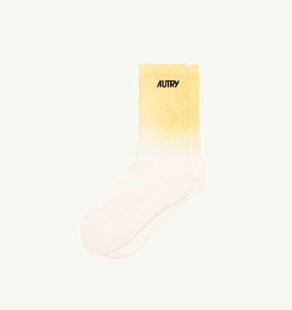 CHAUSSETTES TIE-DYE AVEC LOGO BRODÉ UNISEX