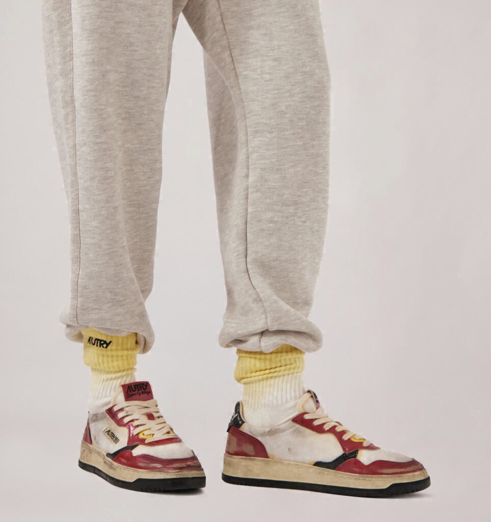 CHAUSSETTES TIE-DYE AVEC LOGO BRODÉ UNISEX