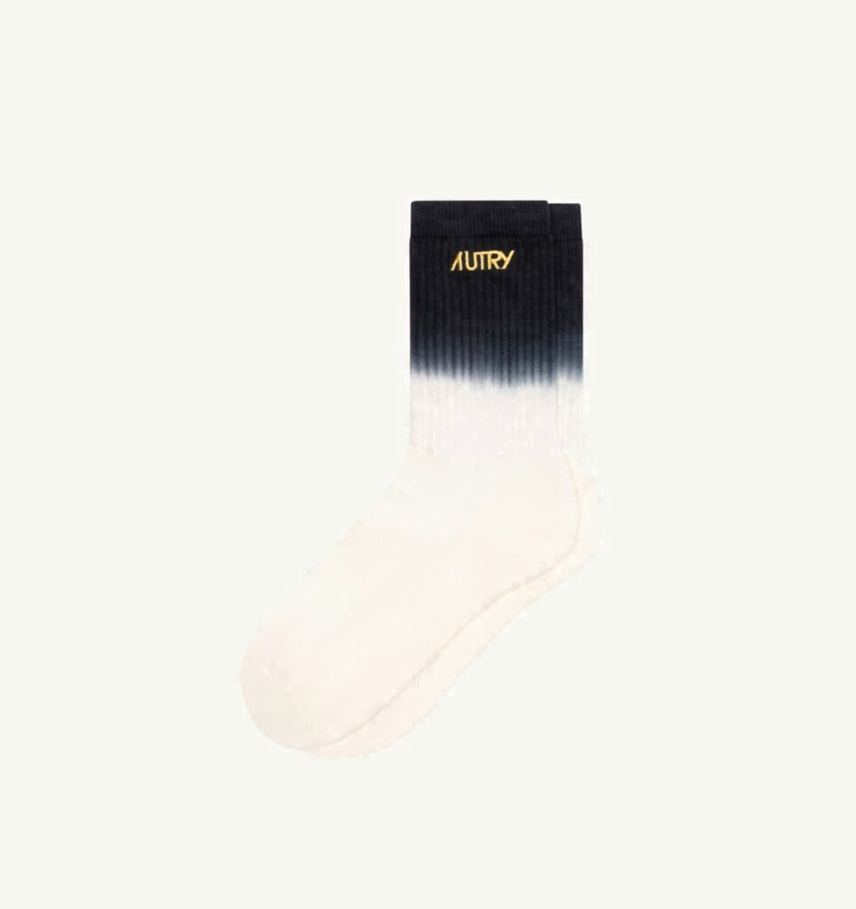 CHAUSSETTES TIE-DYE AVEC LOGO BRODÉ UNISEX
