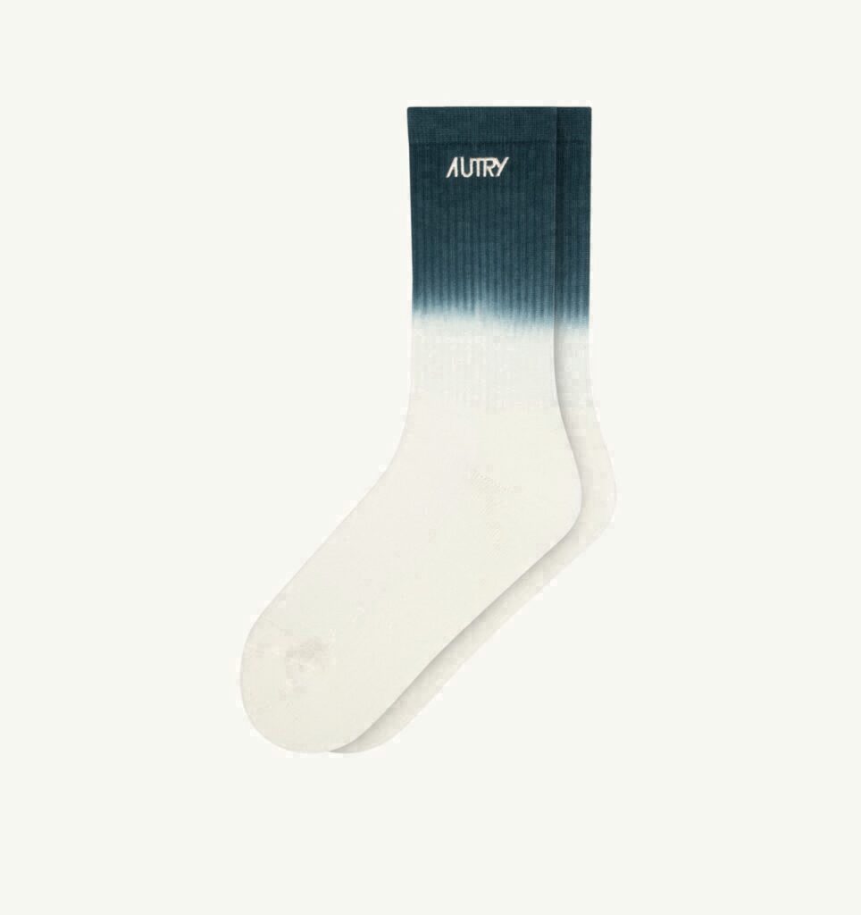 CHAUSSETTES TIE-DYE AVEC LOGO BRODÉ UNISEX