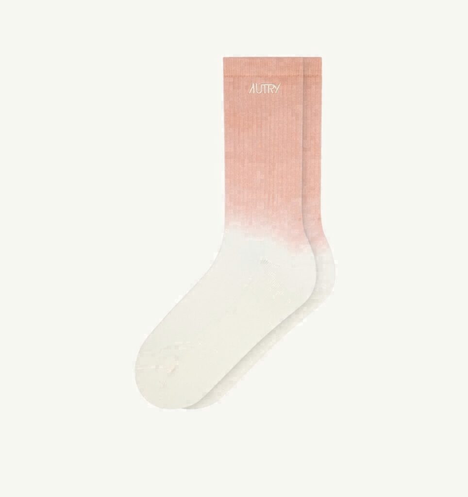 CHAUSSETTES TIE-DYE AVEC LOGO BRODÉ UNISEX
