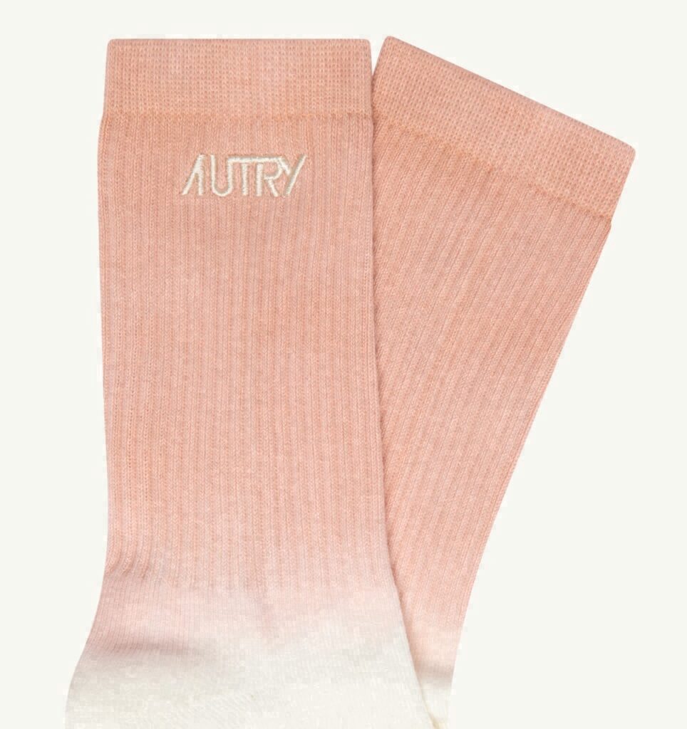 CHAUSSETTES TIE-DYE AVEC LOGO BRODÉ UNISEX