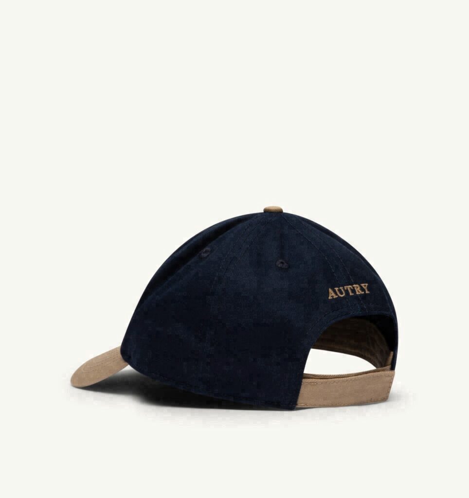 CASQUETTE BASEBALL BICOLORE AVEC LOGO BRODÉ UNISEX