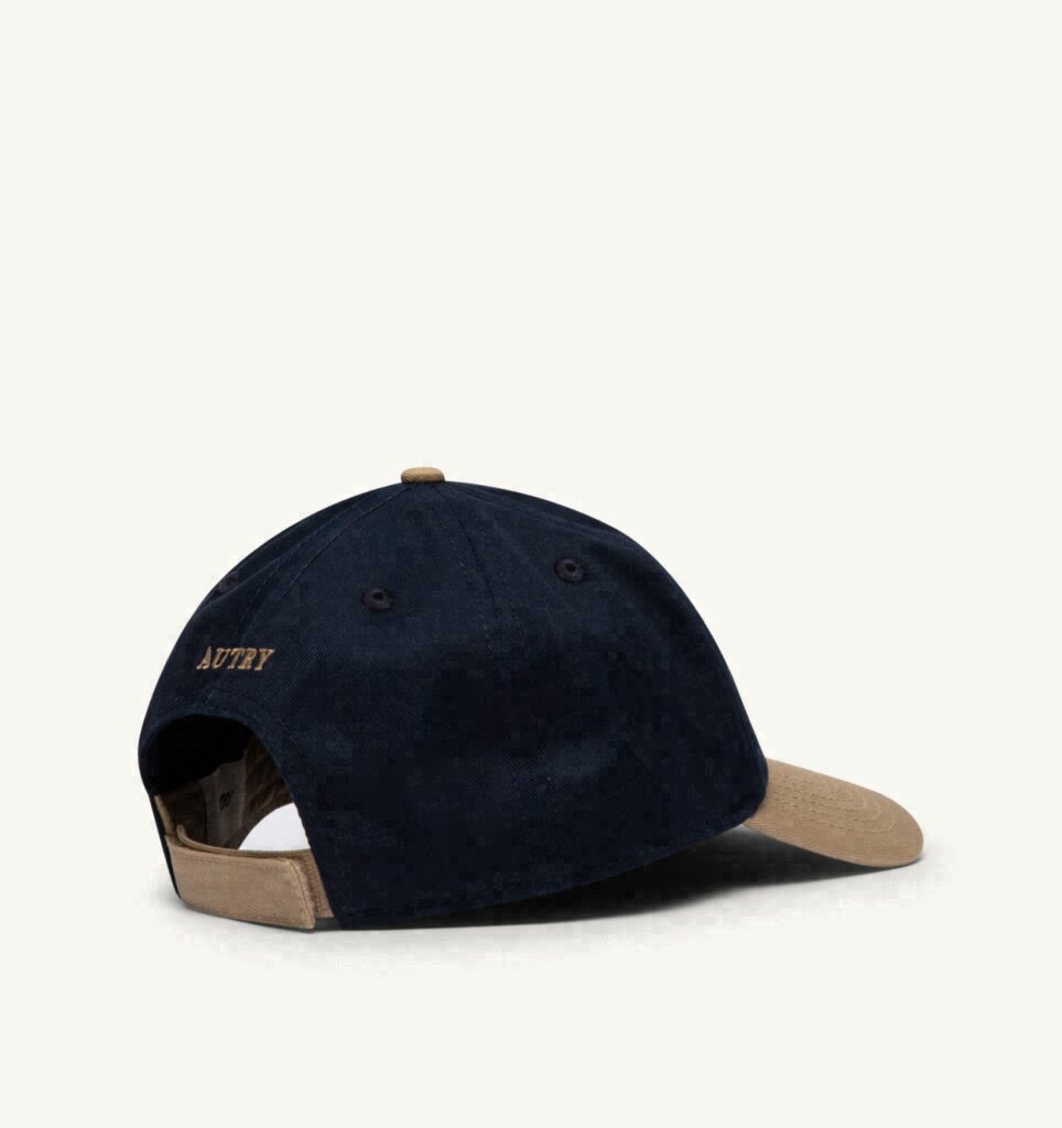 CASQUETTE BASEBALL BICOLORE AVEC LOGO BRODÉ UNISEX