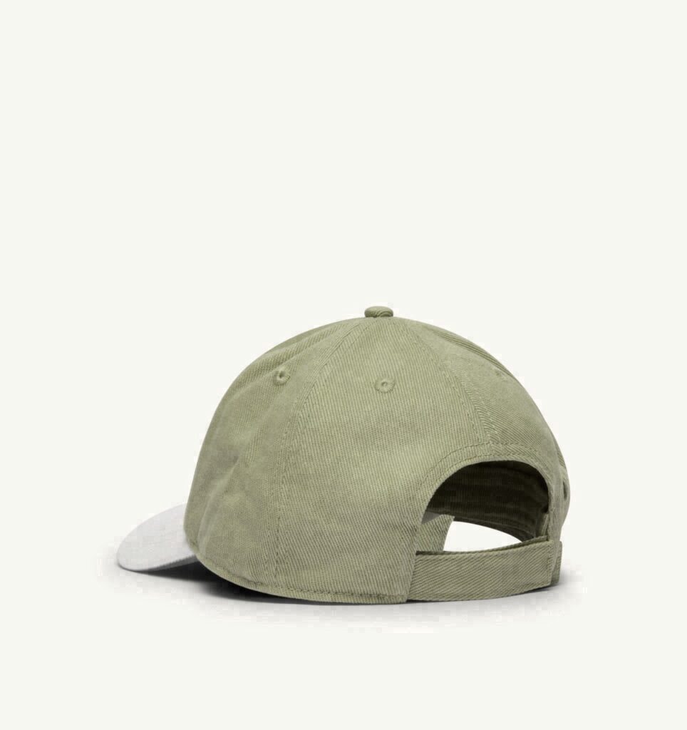 CASQUETTE BASEBALL BICOLORE AVEC LOGO BRODÉ UNISEX