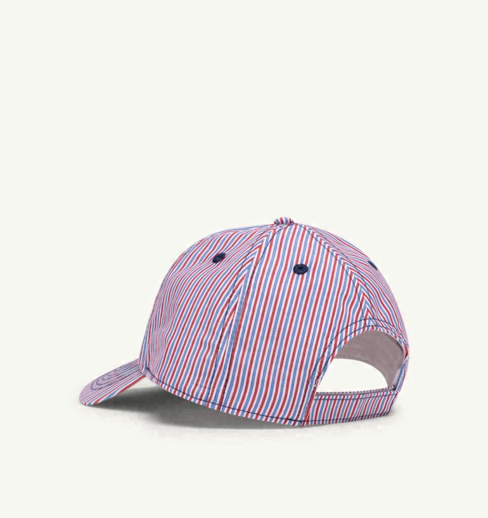 CASQUETTE DE BASEBALL EN COTON À RAYURES UNISEX