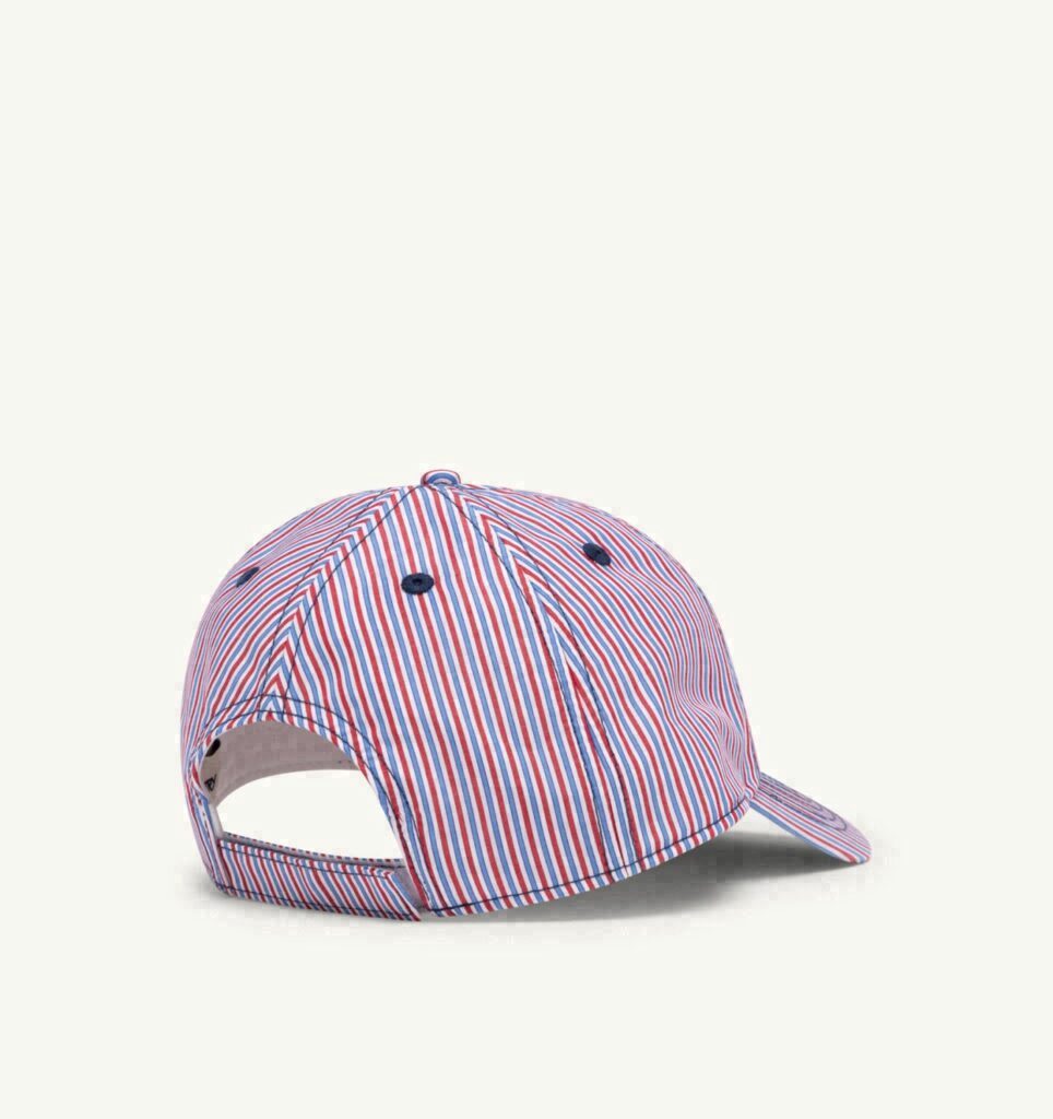 CASQUETTE DE BASEBALL EN COTON À RAYURES UNISEX