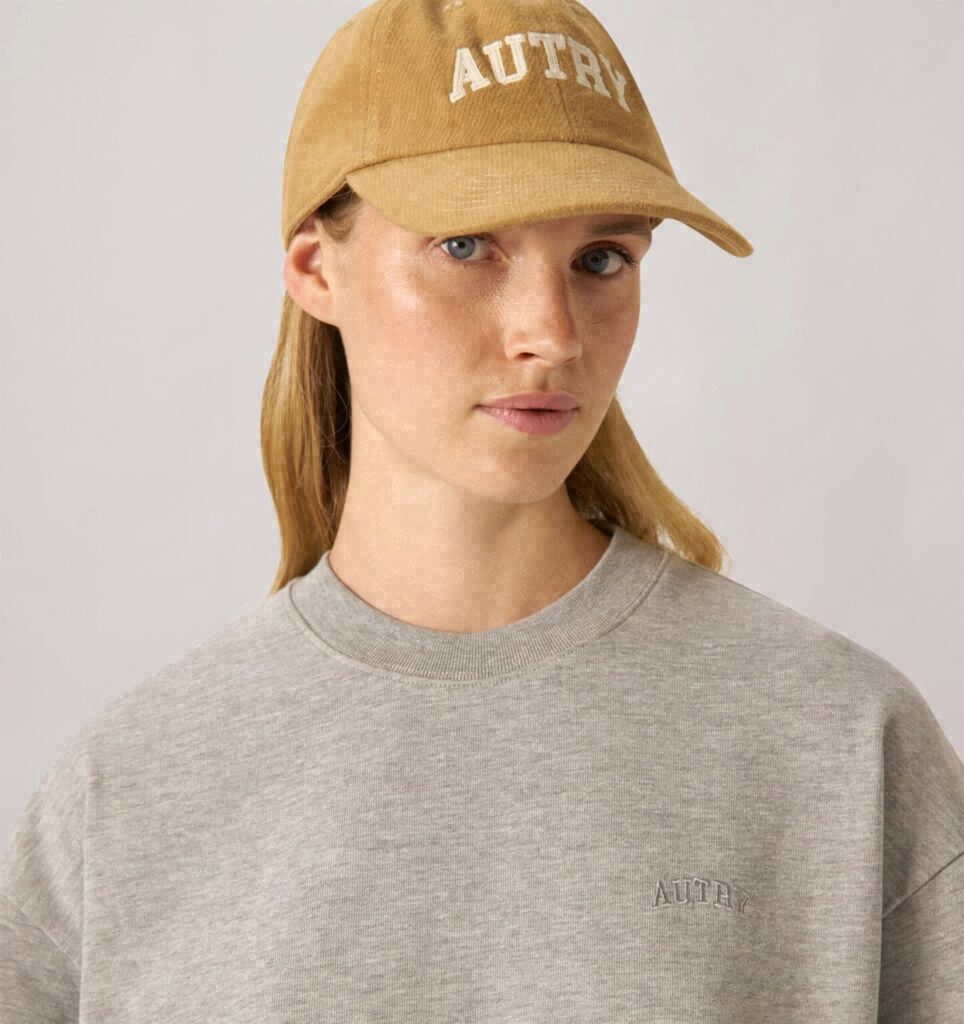 CASQUETTE DE BASEBALL AVEC LOGO COLLEGE UNISEX