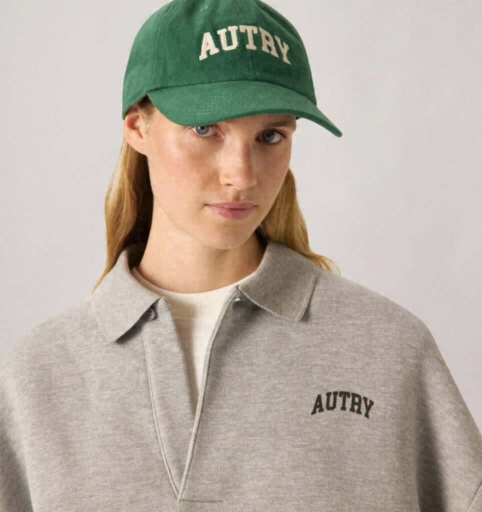 CASQUETTE DE BASEBALL AVEC LOGO COLLEGE UNISEX