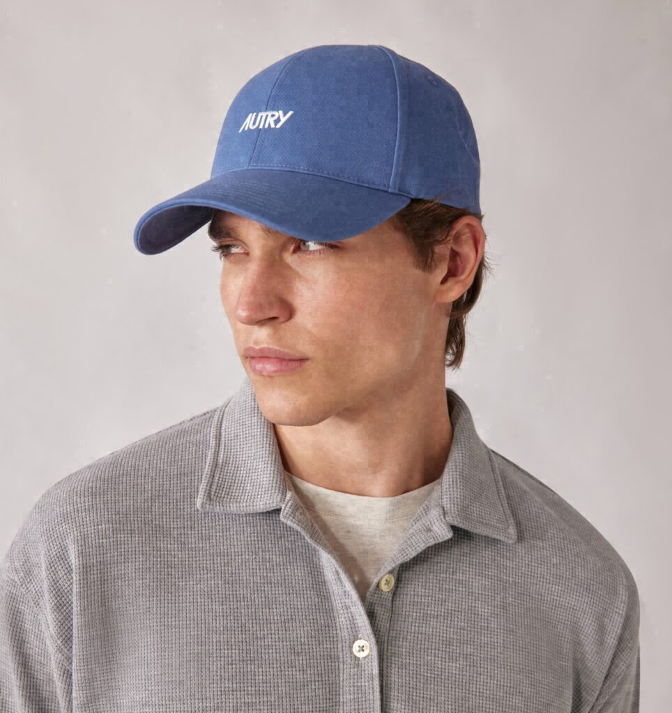 CHAPEAU BASEBALL AVEC LOGO BRODÉ À CONTRASTE UNISEX
