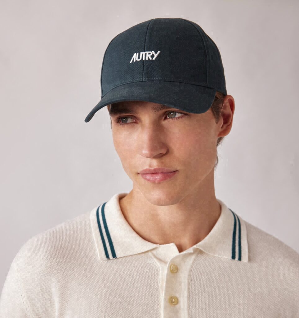 CHAPEAU BASEBALL AVEC LOGO BRODÉ À CONTRASTE UNISEX