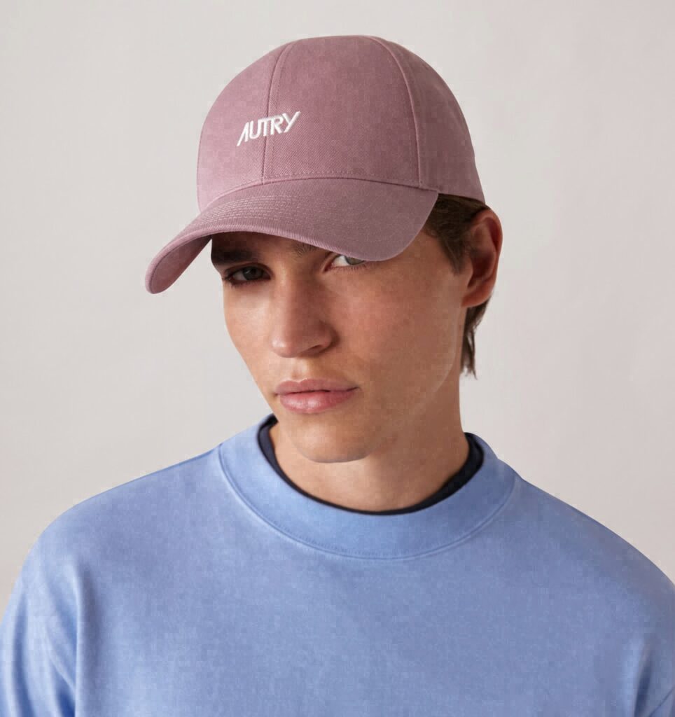 CHAPEAU BASEBALL AVEC LOGO BRODÉ À CONTRASTE UNISEX