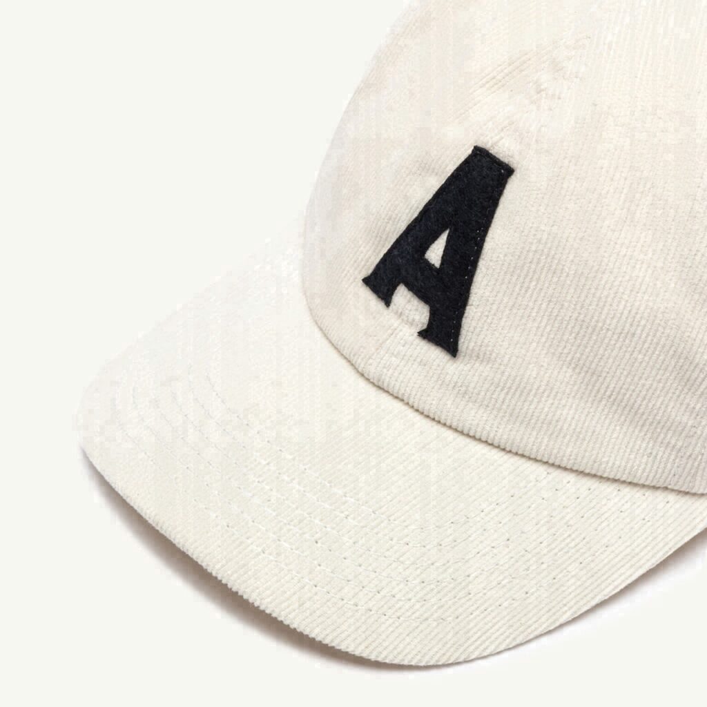 CASQUETTE DE BASEBALL EN VELOURS CÔTELÉ AVEC LOGO UNISEX