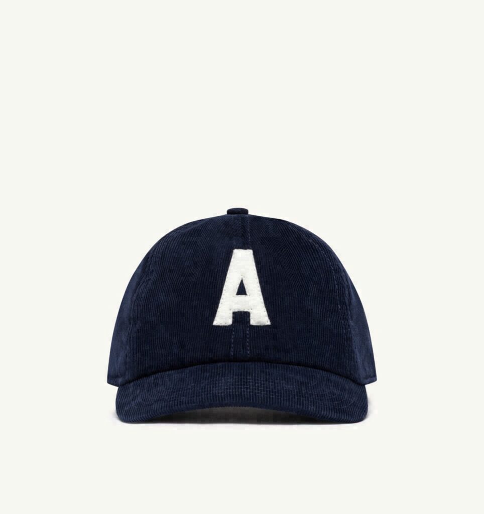 CASQUETTE DE BASEBALL EN VELOURS CÔTELÉ AVEC LOGO UNISEX