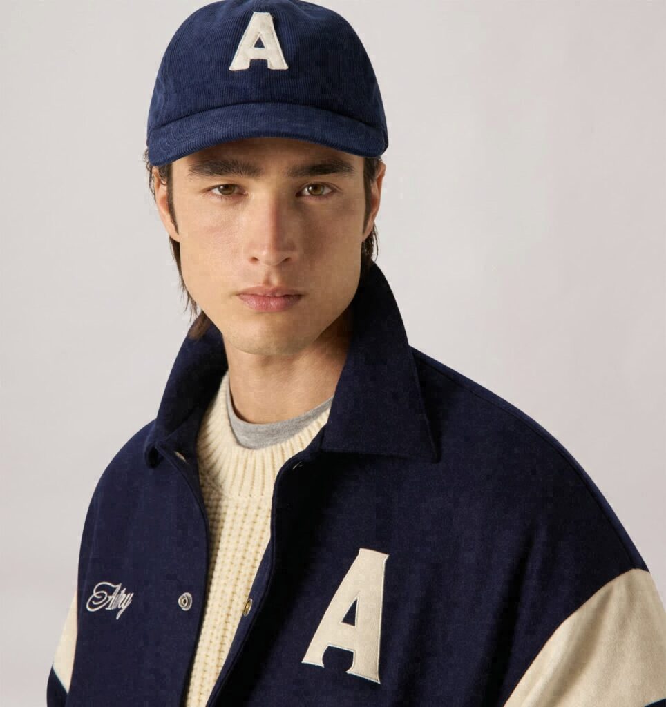 CASQUETTE DE BASEBALL EN VELOURS CÔTELÉ AVEC LOGO UNISEX
