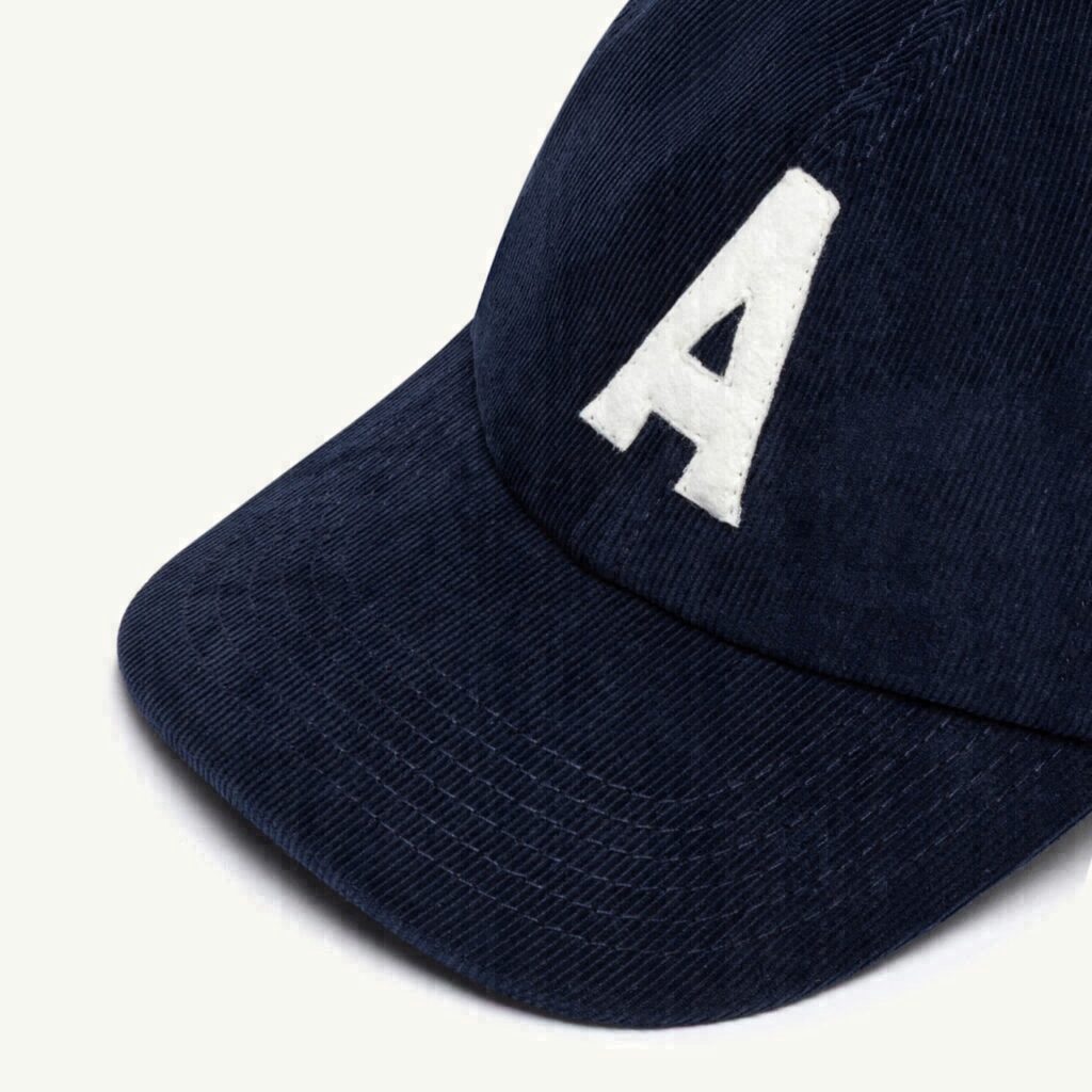 CASQUETTE DE BASEBALL EN VELOURS CÔTELÉ AVEC LOGO UNISEX