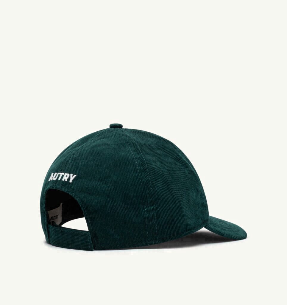 CASQUETTE DE BASEBALL EN VELOURS CÔTELÉ AVEC LOGO UNISEX