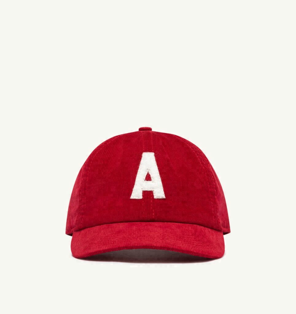CASQUETTE DE BASEBALL EN VELOURS CÔTELÉ AVEC LOGO UNISEX