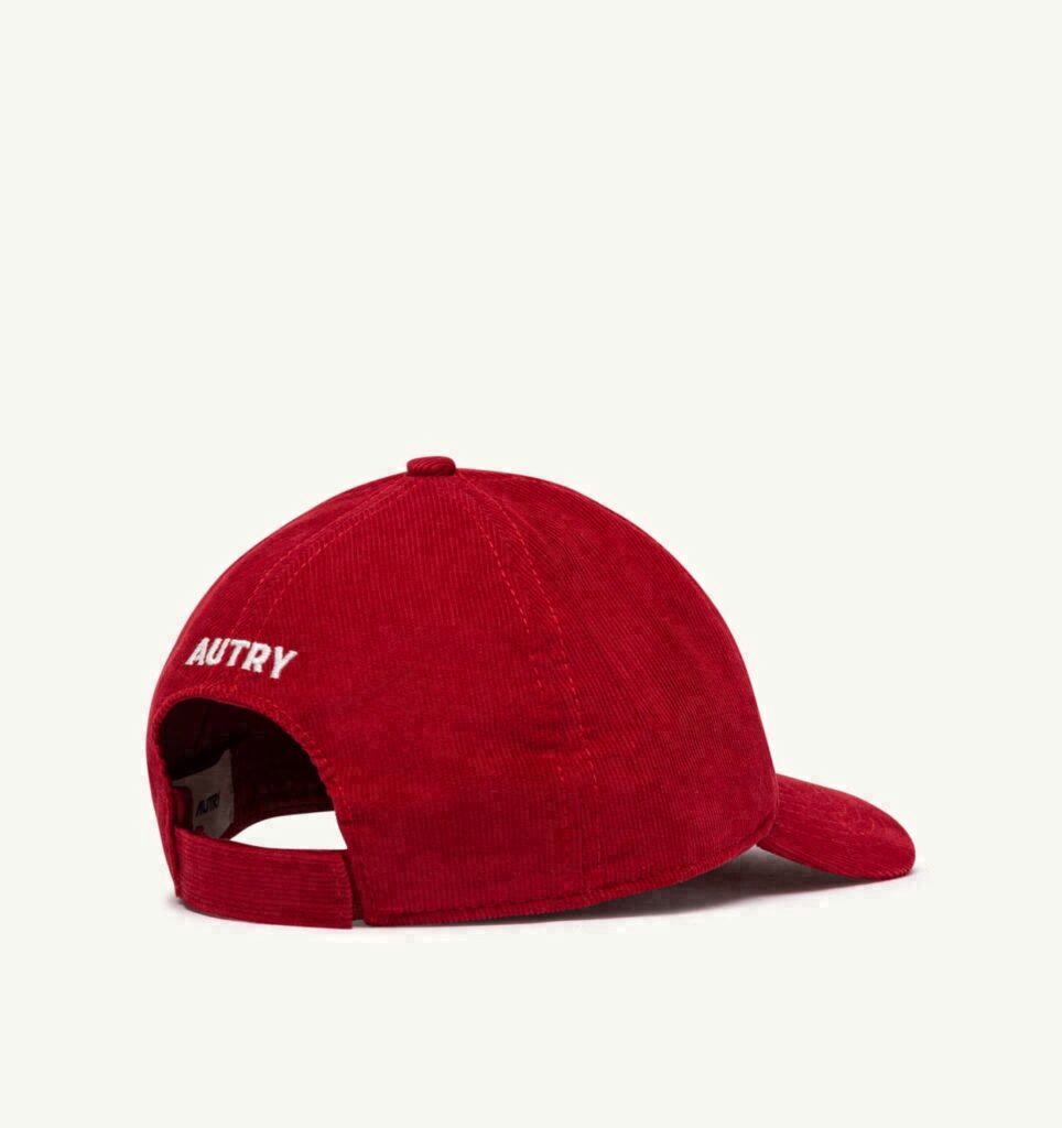 CASQUETTE DE BASEBALL EN VELOURS CÔTELÉ AVEC LOGO UNISEX