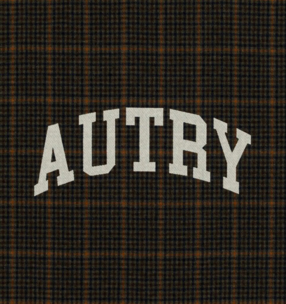 COUVERTURE CHECK AVEC MAXI LOGO UNISEX