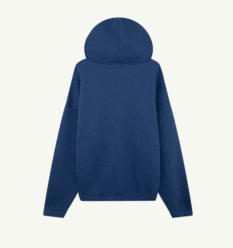 SWEAT À CAPUCHE ZIPPÉ AVEC LOGO ASSORTI UNISEX