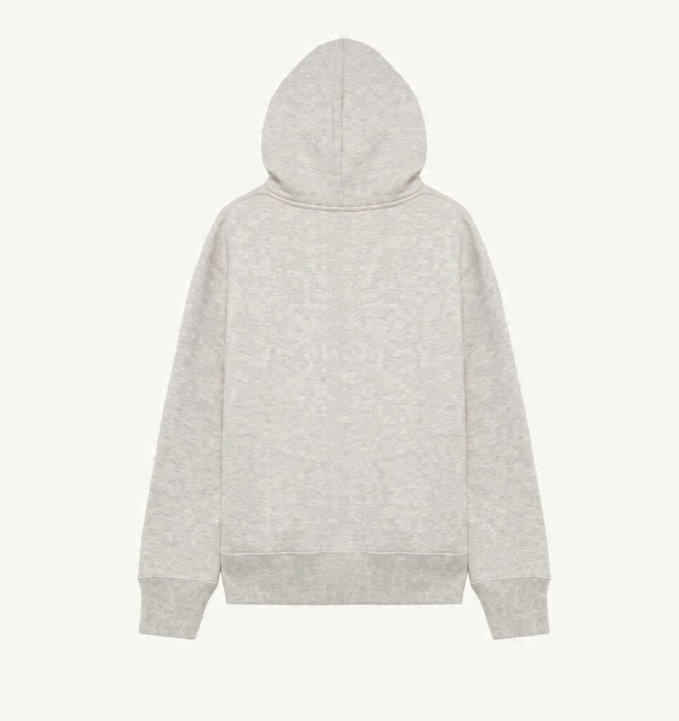 SWEAT À CAPUCHE EN COTON AVEC LOGO BRODÉ POUR FEMME