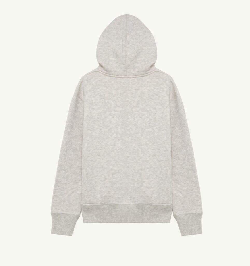 SWEAT À CAPUCHE EN COTON AVEC LOGO BRODÉ POUR HOMME